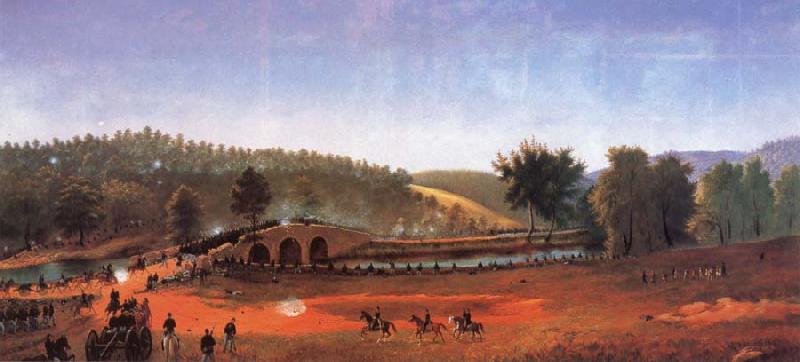 James Hope Burnside-s Bridge oil painting picture